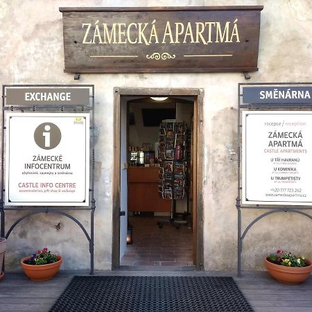 Pension Zamecka Apartma - Castle Apartments Český Krumlov Eksteriør bilde
