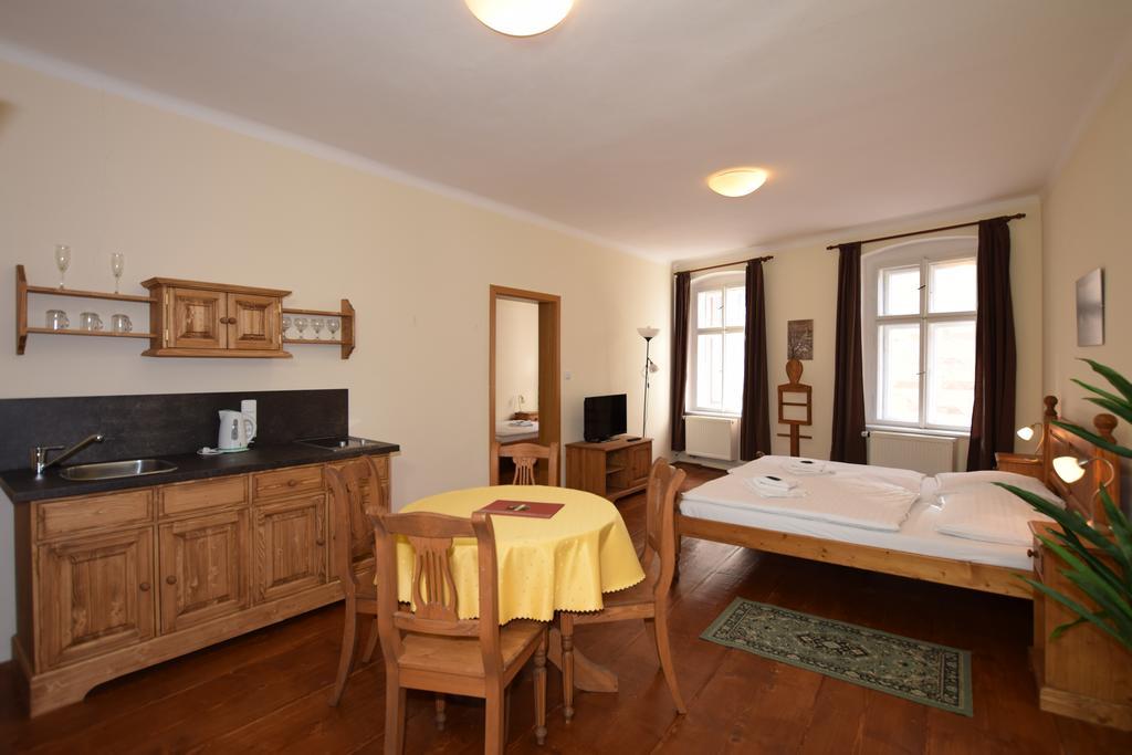 Pension Zamecka Apartma - Castle Apartments Český Krumlov Eksteriør bilde