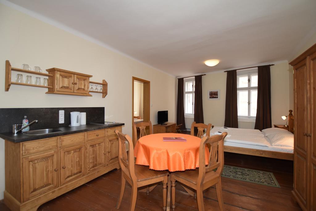 Pension Zamecka Apartma - Castle Apartments Český Krumlov Eksteriør bilde